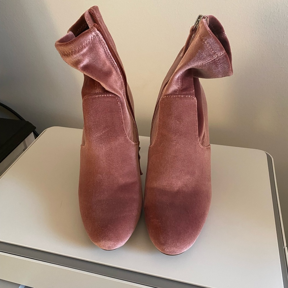 Steve Madden Velvet Booties